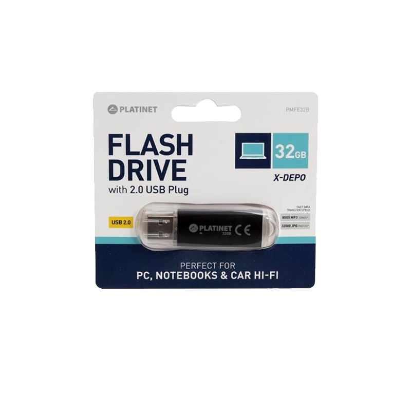 Platinet - PENDRIVE USB 2.0 X-DEPO 32GB prix tunisie