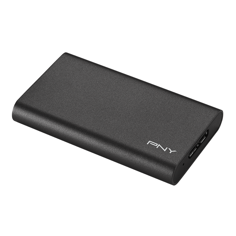 PNY DISQUE SSD PORTABLE EXTERNE ELITE USB 3.1 / 960 GO / NOIR 3