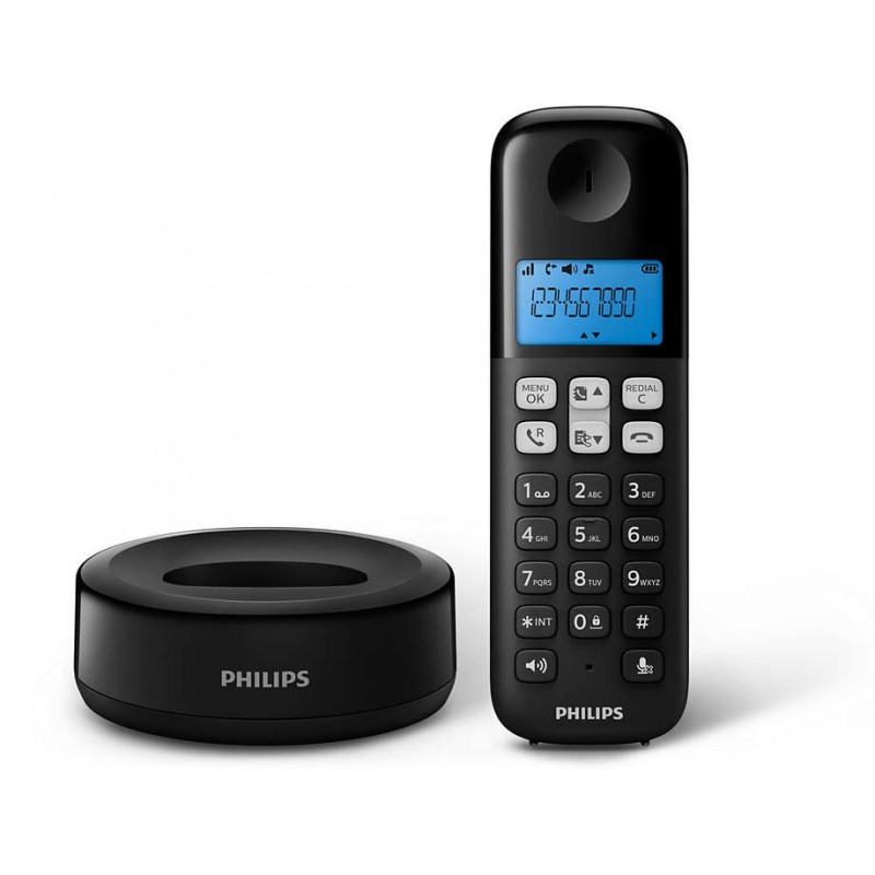 PHILIPS Téléphone Fixe Sans fil D1311B/FR 3