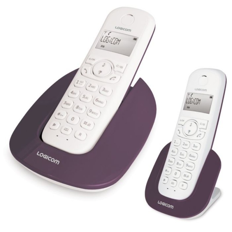 Logicom Téléphone sans fil dect LUNA-250-DUO 1