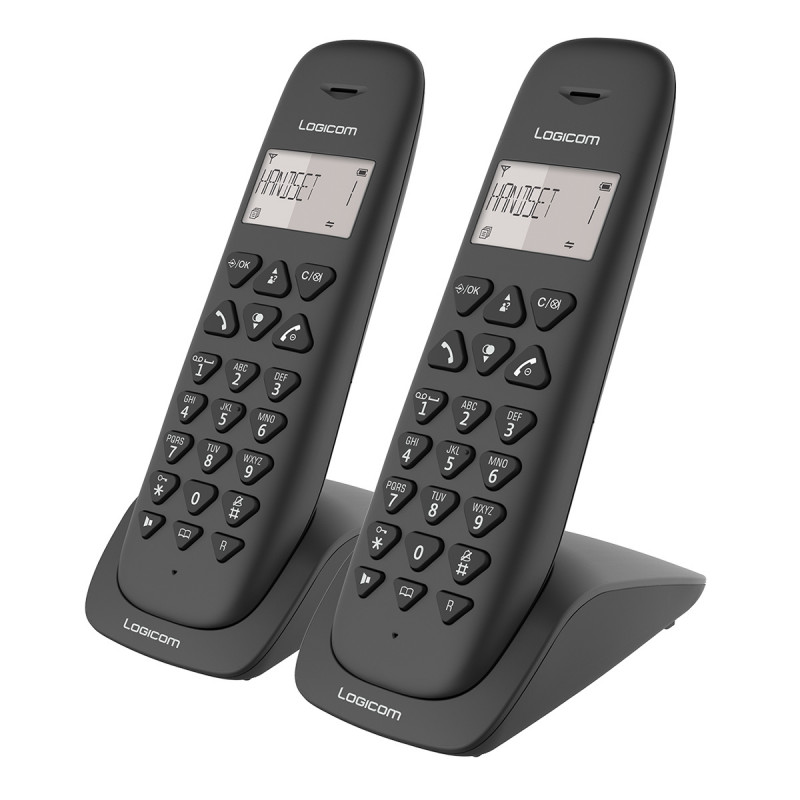 VEGA TéLéPHONE FIXE SANS FIL VEGA 250 DECT / NOIR