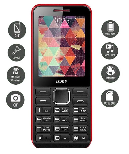 LOKY Téléphone Portable STARK F60 1