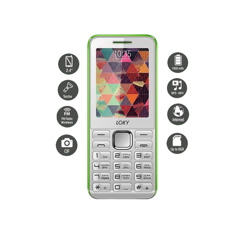 LOKY Téléphone Portable STARK F60 2