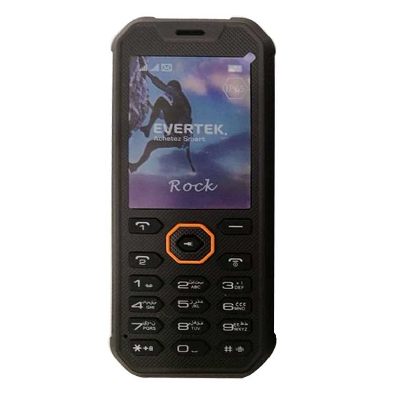 Evertek - Téléphone Portable Rock Double Sim prix tunisie