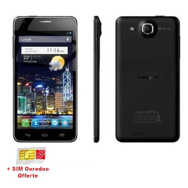 ALCATEL Smartphone OT6033 3G Double SIM 1