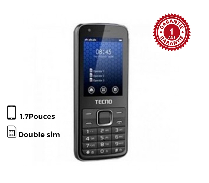 TECNO TéLéPHONE PORTABLE AVEC KIT T347-KT 3