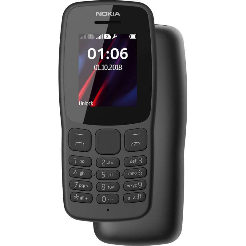 NOKIA Téléphone PORTABLE Nokia 106 DS 1