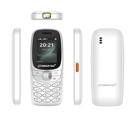 SMARTEC - TéLéPHONE PORTABLE R6 BLANC prix tunisie