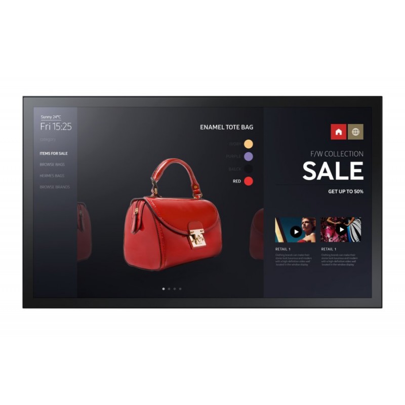 SAMSUNG ECRAN D'AFFICHAGE DYNAMIQUE PM55F - LH55PMFXTBC 1