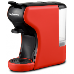 Cafetie?re Nespresso ??Capsules?? Techwood 195N / Rouge