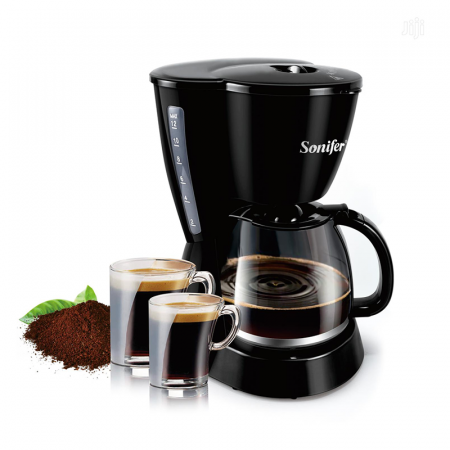 Sonifer SF-3530, Machine à café électrique filtre 15 tasses en Noir