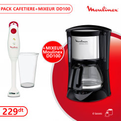 Moulinex Cafetière Subito Mini 600W 6 tasses  FG151825