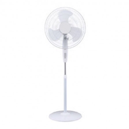 Ventilateur MIDEA Stand 60 Watt 3 Vitesses - Blanc (FS45-3D)