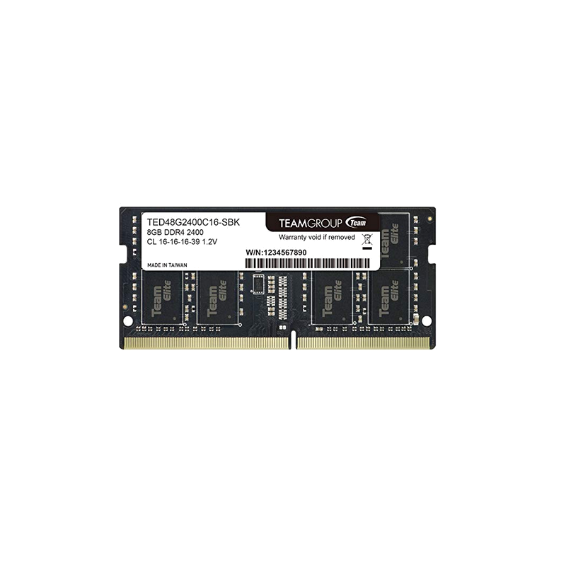 Barrette Mémoire SODIMM 8 G DDR4-2400  TEAM GROUP
