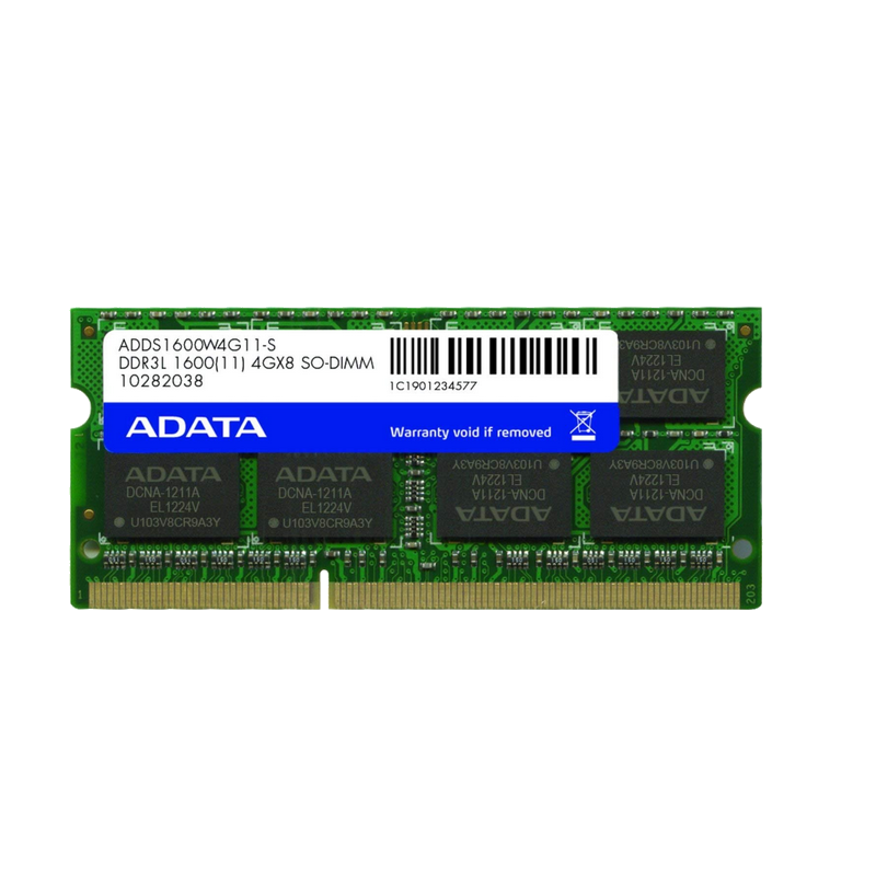 Barette Mémoire ADATA 4Go DDR3 pour Pc Portable-Low Voltage