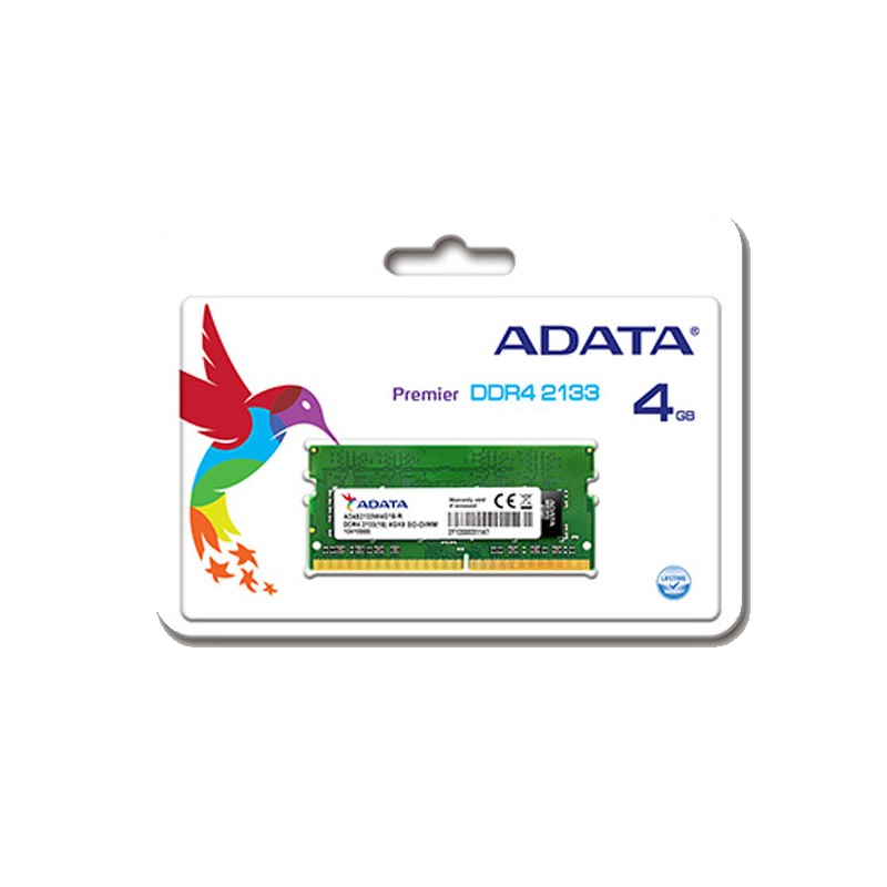 Barrette Mémoire Adata 4GB DDR4 SO-DIMM