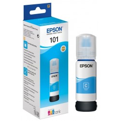 Bouteille d'encre Originale Epson EcoTank 101 / Cyan