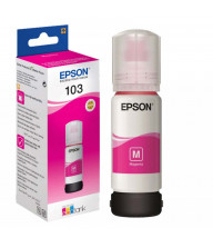 EPSON BOUTEILLE D'ENCRE ORIGINAL ECOTANK 103 - MAGENTA (C13T00S34A)