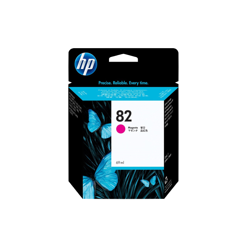 HP DesignJet 82 cartouche d'encre Magenta, 69 ml