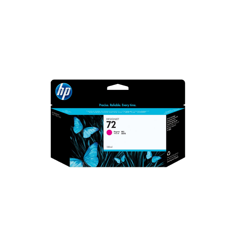 HP Cartouche d'encre DesignJet 72 130 ml Magenta