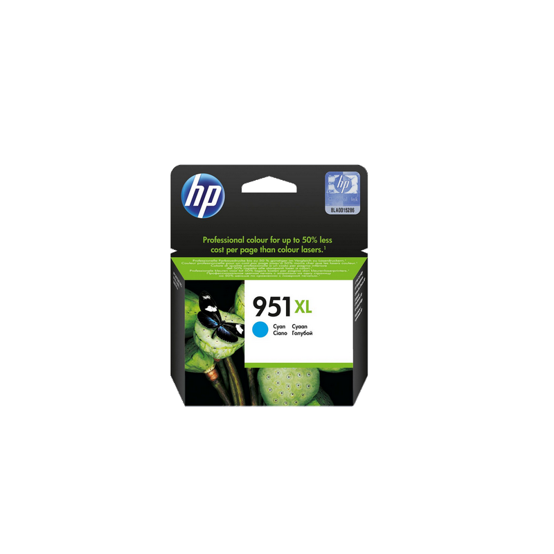 Cartouche HP 951XL High Yield Cyan Original Ink Cartridge - Tunisie