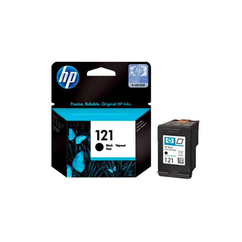 Cartouche jet d'encre HP 121 Noir