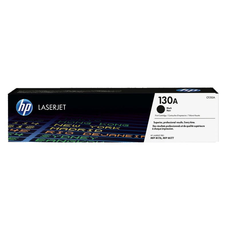 Cartouche de toner noir d'origine HP LaserJet 130A