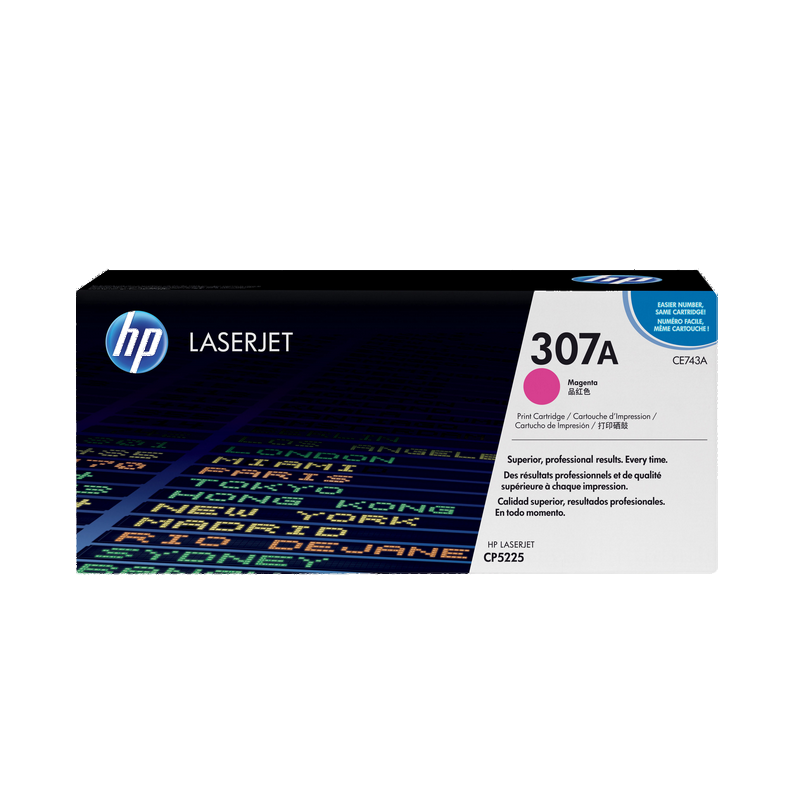 HP 307A toner LaserJet magenta