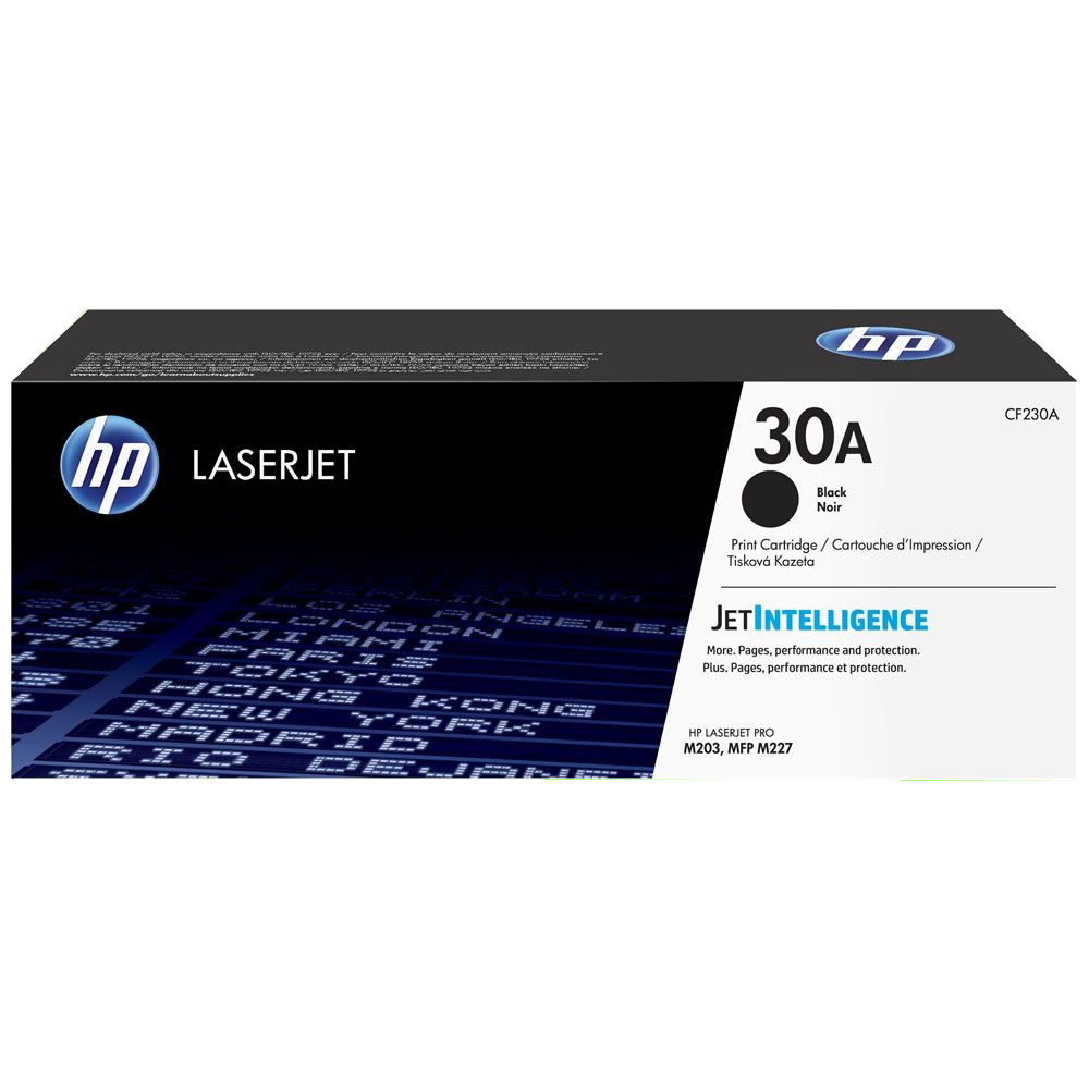 HP Toner Originale LaserJet 30A Noir