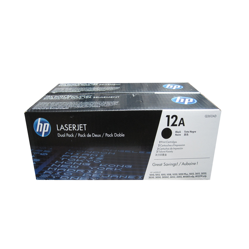 Pack de 2 Toner Laserjet 12A HP