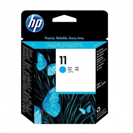 Cartouche jet d'encre HP Original pour HP 11 Cyan-C4811A