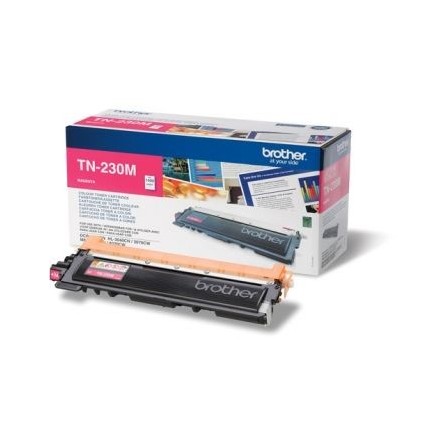 Toner Original Brother LaserJet TN230M pour Brother HL3040CN , MFC9120CN - Magenta (1400 Pages)