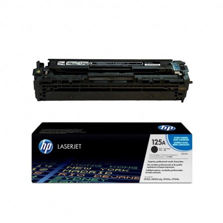 Toner Original HP LaserJet CB540A pour HP 125A - Noir