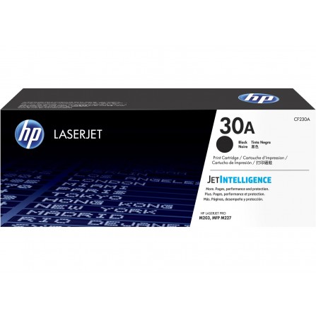 HP Toner Originale LaserJet 30A Noir