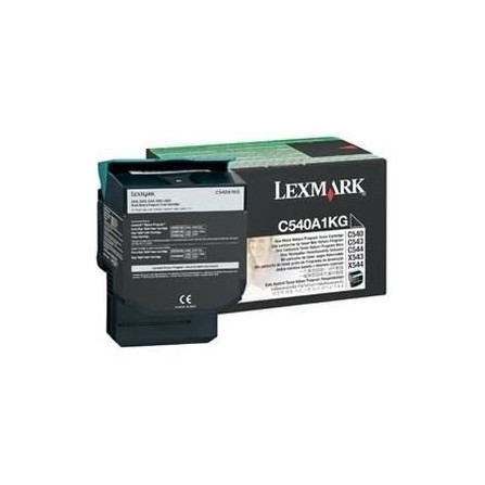 Toner Original Lexmark C54x, X54x Black (2.5K) - C540H1KG