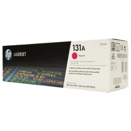 Toner Original HP LaserJet CF213A pour HP 131A - Magenta