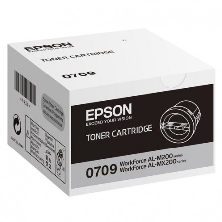 Toner Original EPSON pour AL-M200/MX200 Noir-C13S050709