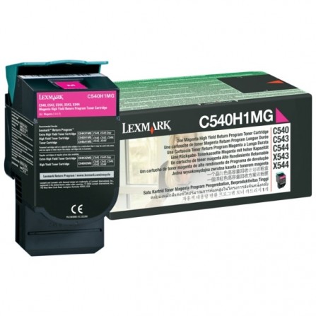 Toner Original Lexmark C54x, X54x Magenta (2K) - C540H1MG