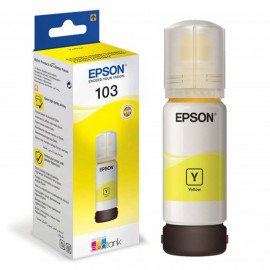 EPSON BOUTEILLE D'ENCRE ORIGINAL ECOTANK 103 - JAUNE (C13T00S44A )