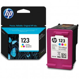 HP Cartouche d'encre 123 trois couleurs - 100 pages