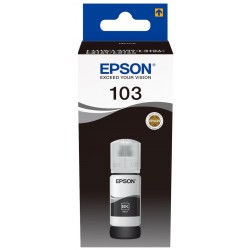 EPSON BOUTEILLE D'ENCRE ORIGINAL ECOTANK 103 - NOIR (C13T00S14A)