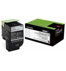 LEXMARK 808K Noir Origine 80C80K0