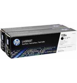 HP Pack de 2 Toners LaserJet HP 128A Noir - CE320AD