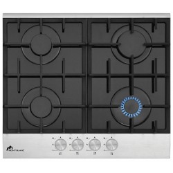 Plaque de cuisson MontBlanc PDS60 / 60cm / Vitrée Inox