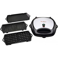 Moulinex Gaufrier - Croque-monsieur - Grill SW611812