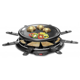 Raclette / Grill 8 personnes + Crêpière TECHWOOD 900W