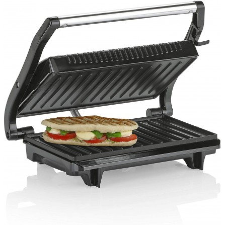 Machine à Panini et Grille-Viande TRISTAR - 700 Watts - Inox (GR-2846)