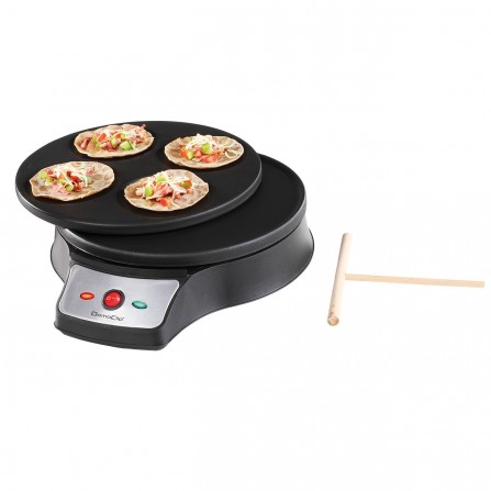 LIVOO CRêPIèRE 2EN1 MINI KITCHEN DOC143 1000W - NOIR