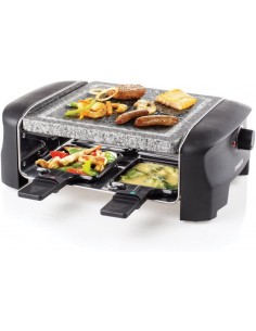 Appareil à Raclette PRINCESS 4 Stone Grill Party - 1600 Watts - Noir (162810)