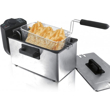 Friteuse TECHWOOD 2000 Watt - 3 Litres - Inox (TFR-300A)